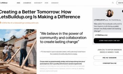 A Blog About the LetsBuildUp.org
