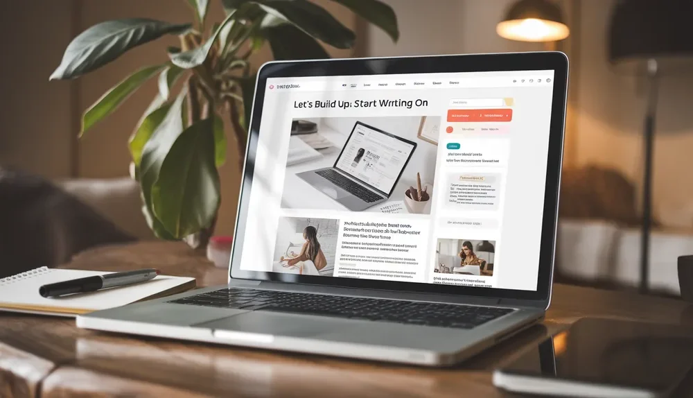 blog letsbuildup.org start writing on