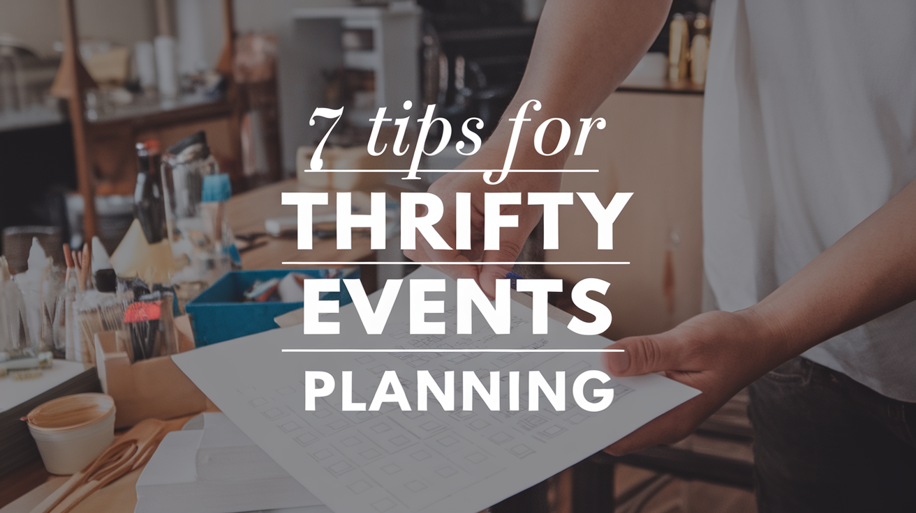 Blog ThriftyEvents.net