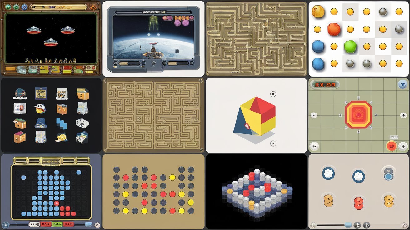 RetroPlaygroundZone.com sample pages